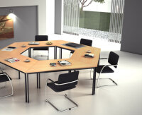 Schreibtisch Tisch feste Höhe VVS 80cm