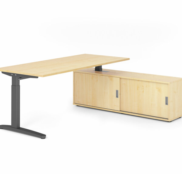 Schreibtisch Tisch-Sideboard-Kombination VXB 180cm