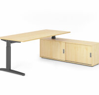 Schreibtisch Tisch-Sideboard-Kombination VXB 180cm