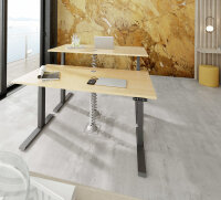 Schreibtisch Sitz-Steh-Tisch VXDKB 160cm