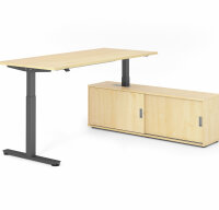 Schreibtisch Tisch-Sideboard-Kombination VXMST 180cm