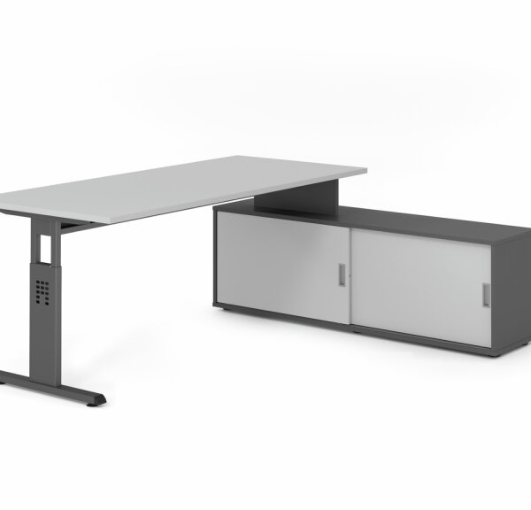 Schreibtischkombi OSE19, Sideboard 1750S