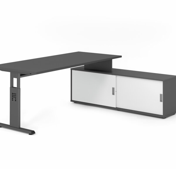 Schreibtischkombi OSE19, Sideboard 1750S