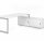 Schreibtischkombi RSE19, Sideboard 1750S