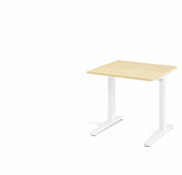 Schreibtisch XB08 Ahorn/Weiß