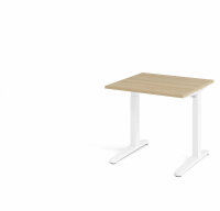 Schreibtisch XB08 Eiche/Weiß