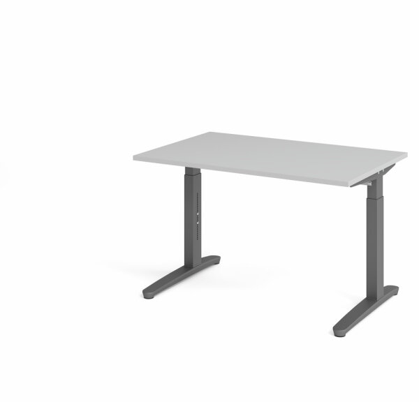 Schreibtisch XB12 Grau/Graphit