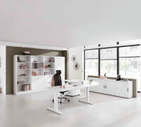 Schreibtisch XB12 Asteiche/Graphit