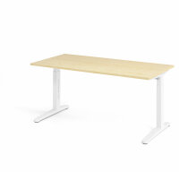 Schreibtisch XB16 Ahorn/Weiß