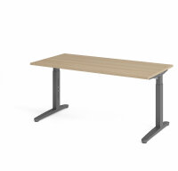 Schreibtisch XB16 Eiche/Graphit