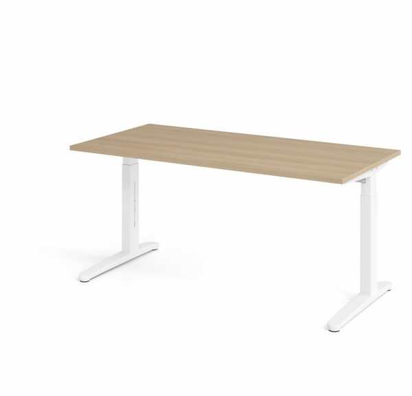 Schreibtisch XB16 Eiche/Weiß