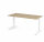 Schreibtisch XB16 Eiche/Weiß