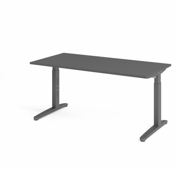 Schreibtisch XB16 Graphit/Graphit