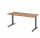 Schreibtisch XB16 Nussbaum/Graphit