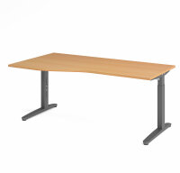 Schreibtisch XB18 Buche/Graphit