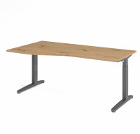 Schreibtisch XB18 Asteiche/Graphit