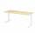 Schreibtisch XB19 Ahorn/Weiß