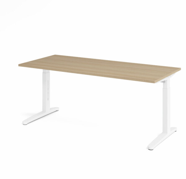 Schreibtisch XB19 Eiche/Weiß