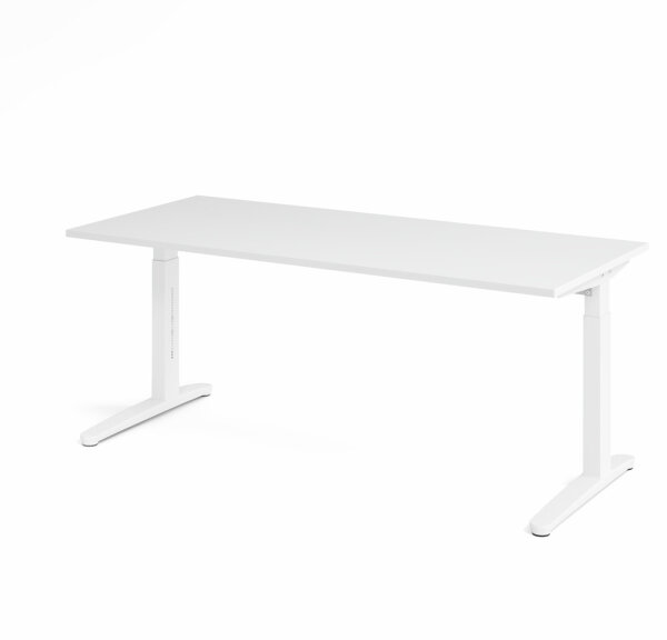 Schreibtisch XB19 Weiß/Weiß