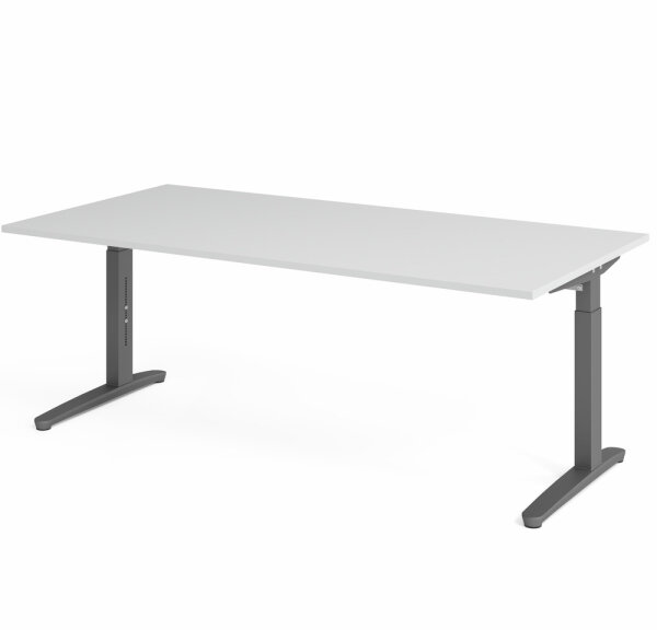 Schreibtisch XB2E Grau/Graphit