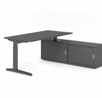 Schreibtischkombi XB16, Sideboard 1751S