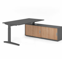 Schreibtischkombi XB16, Sideboard 1751S