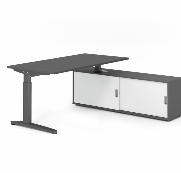 Schreibtischkombi XB16, Sideboard 1751S