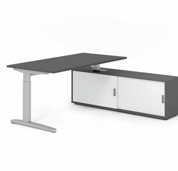 Schreibtischkombi XB16, Sideboard 1751S