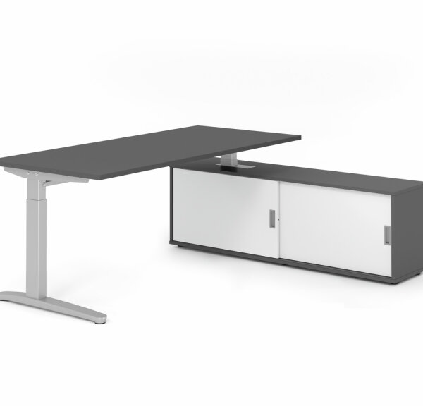 Schreibtischkombi XB19, Sideboard 1751S