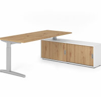 Schreibtischkombi XB19, Sideboard 1751S