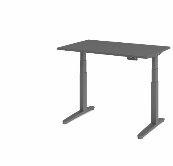 Schreibtisch XBHM 12 Graphit/graphit