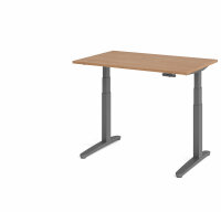 Schreibtisch XBHM 12 Nussbaum/graphit