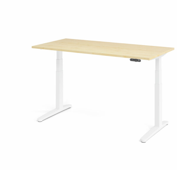 Schreibtisch XBHM 16 Ahorn/Weiß