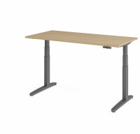 Schreibtisch XBHM 16 Eiche/Graphit