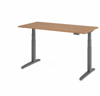 Schreibtisch XBHM 16 Nussbaum/Graphit