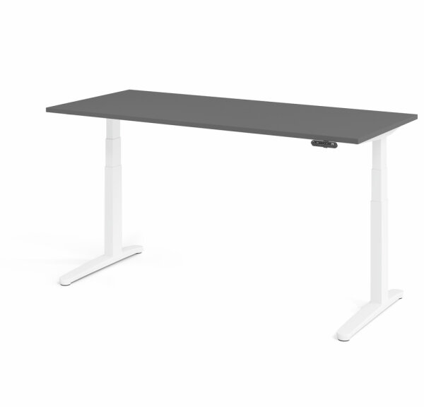 Schreibtisch XBHM 19 Graphit/Weiß