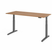 Schreibtisch XBHM 19 Nussbaum/Graphit