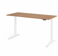 Schreibtisch XBHM 19 Nussbaum/Weiß