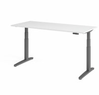Schreibtisch XBHM 19 Weiß/Graphit