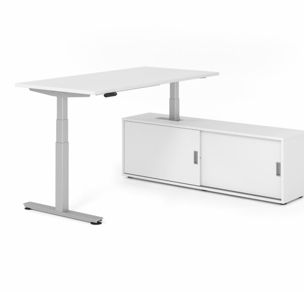 Schreibtischkombi XDSM16 mit Sideboard 1751S