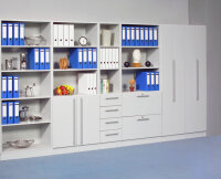 Schrank Flügeltürenschrank Glas 7 80cm