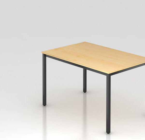 Schreibtisch Tisch feste Höhe D 120cm