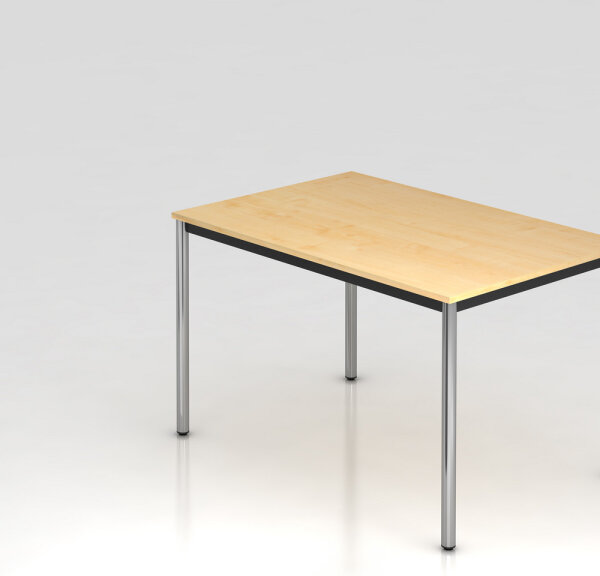 Schreibtisch Tisch feste Höhe D 120cm