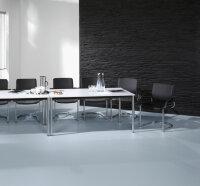 Schreibtisch Tisch feste Höhe D 120cm