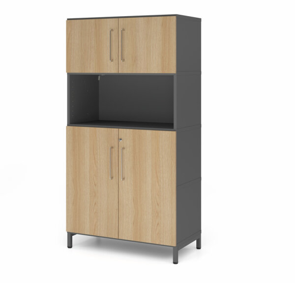Schrank Kombischrank Flügeltüren FW 80cm