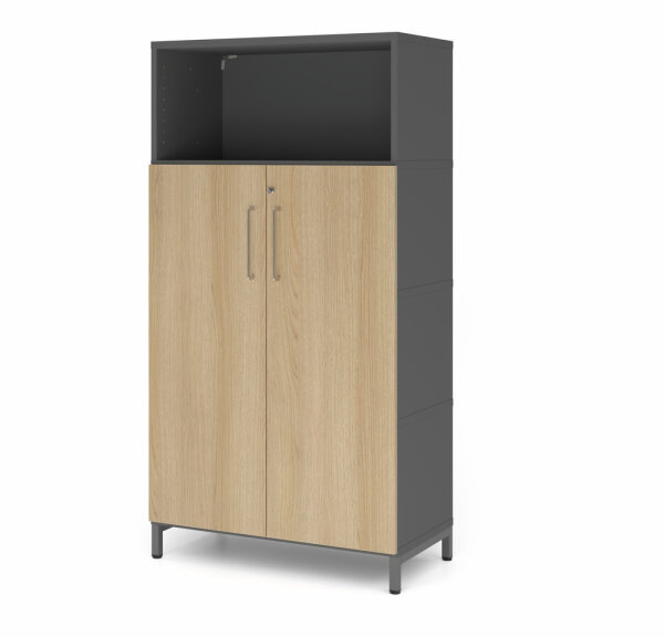 Schrank Kombischrank Flügeltüren FW 80cm