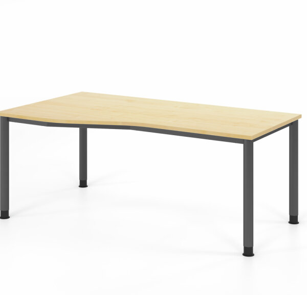 Schreibtisch Tisch höheneinstellbar HS 180cm