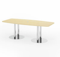 Schreibtisch Tisch feste Höhe KT 220cm