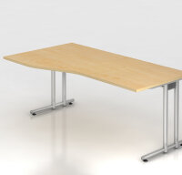 Schreibtisch Tisch feste Höhe NS 180cm