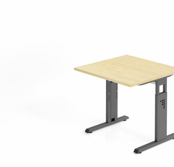 Schreibtisch Tisch höheneinstellbar OS 80cm